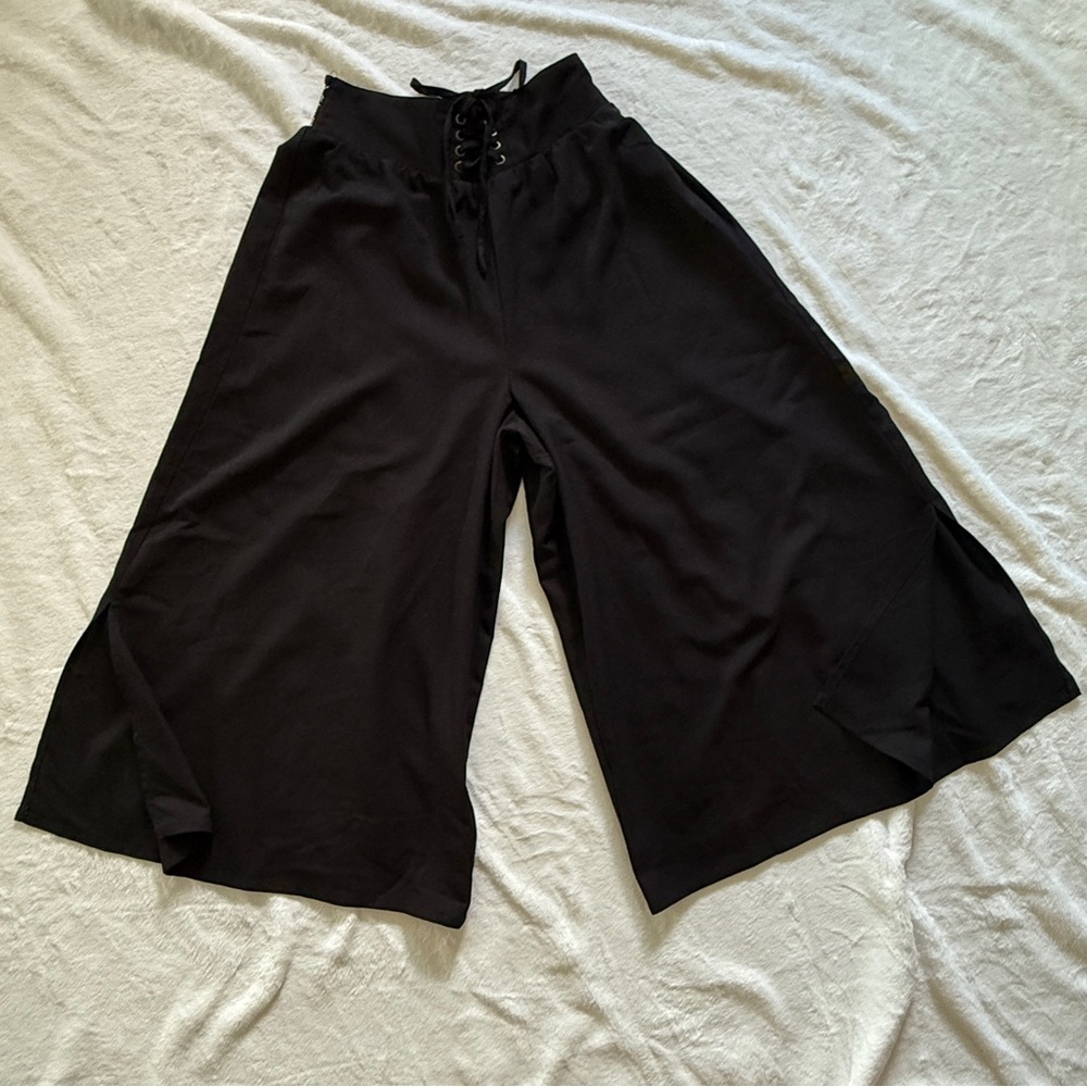 Women's Black Wide Leg Pants